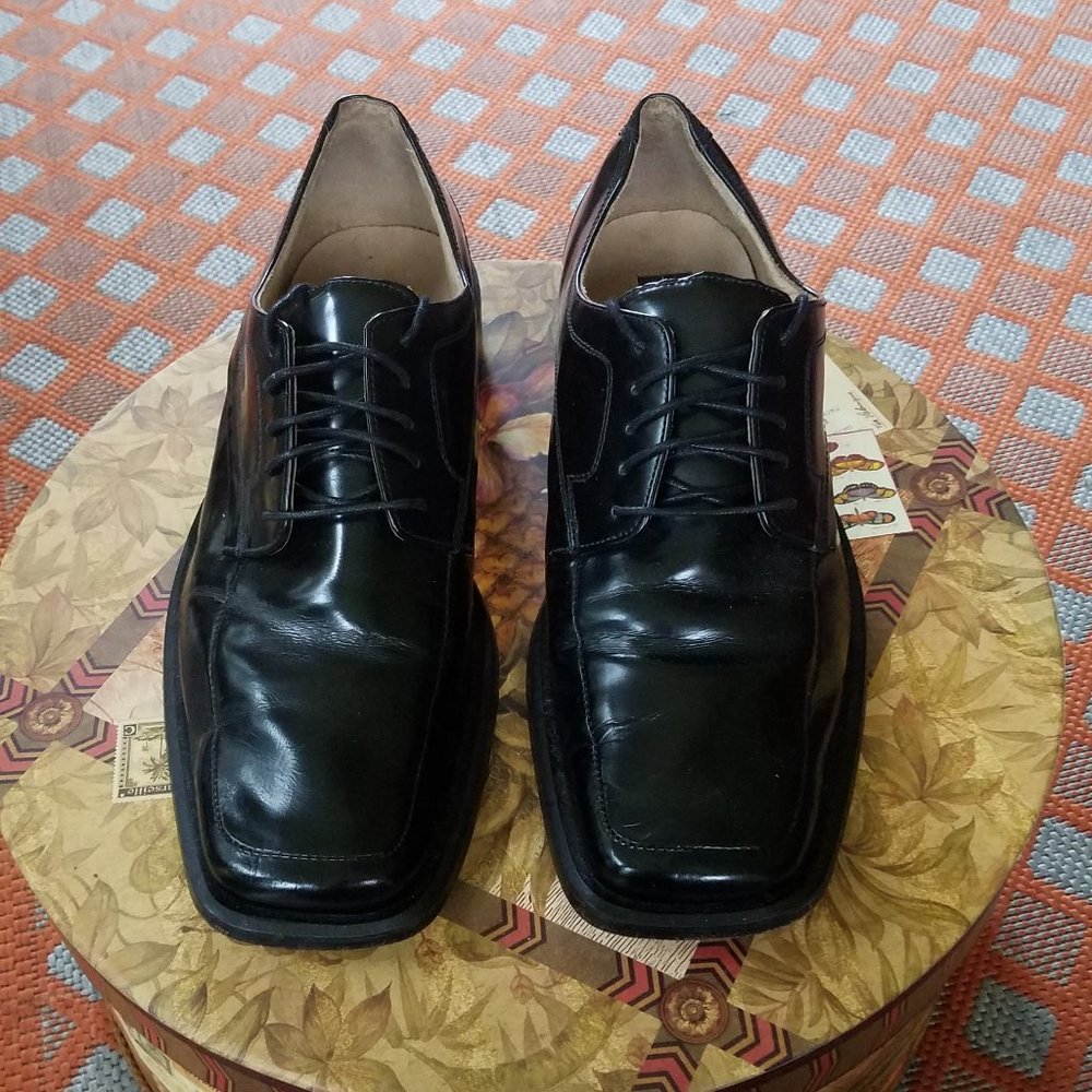 Kenneth Cole, Black, Leather Upper Shoes Size 11M